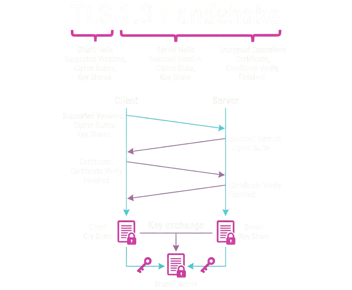 TLS 1.3 key exchange overview